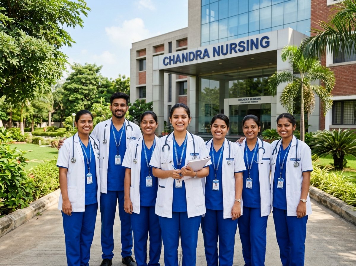 Chandra Nursing Campus Entrance